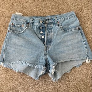 Levi’s jean shorts size 27. High waisted